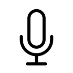 Microphone SVG Icon